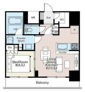 ベルファース本所吾妻橋【9階】の間取り