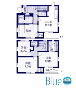 宮澤邸の間取り