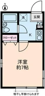 フラワーハウス【2階】の間取り