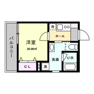 MIRAIS根岸【1階】の間取り