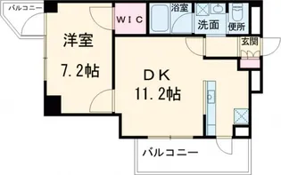 ソルパシオ亀有【6階】の間取り