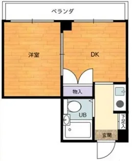 SIハイツ岩屋II【3階】の間取り