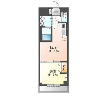 TKM【1階】の間取り