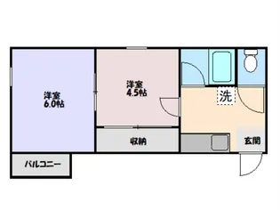 メゾン大手町【3階】の間取り
