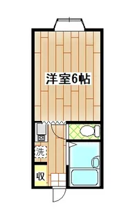 神奈川県横浜市神奈川区片倉5【アパート】の間取り