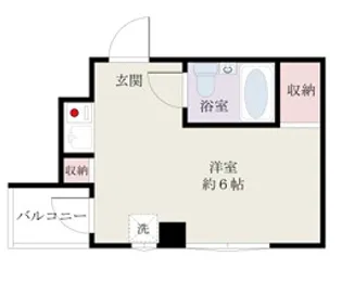 メゾン・カミール【4階】の間取り