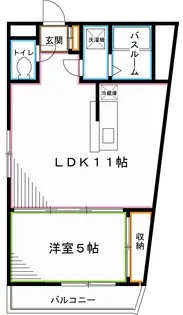 レンツェン松庵【2階】の間取り