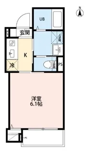 robot home千住大橋【3階】の間取り