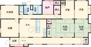 第1エステートマンション【1階】の間取り