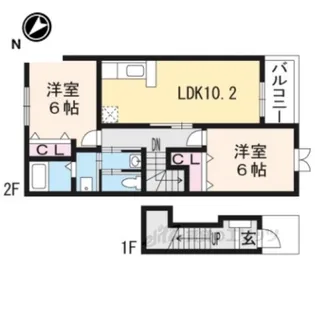 アガパンサス2【2階】の間取り