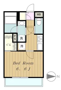 リコルテ中央林間【2階】の間取り