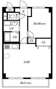 ベルフルール宮前平【5階】の間取り