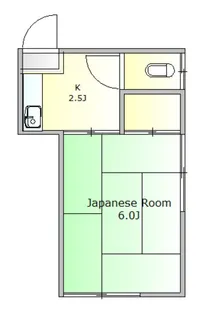 島崎荘【2階】の間取り