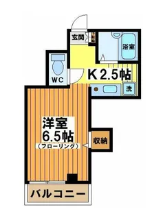 ヴァンヴェール方南町【2階】の間取り