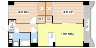 リリアコート【5階】の間取り