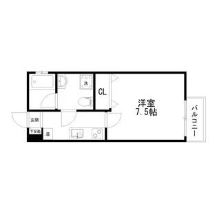 ストリートヒルズ【2階】の間取り