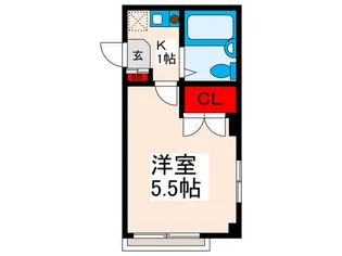 メゾン K.TIII【2階】の間取り
