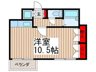 K-フラット【3階】の間取り