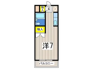 アペックス戸塚【2階】の間取り