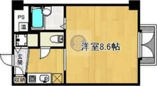 グランドパレス堀川パートII【9階】の間取り