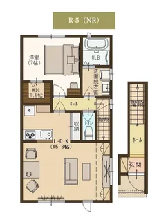 ユーソニアン妙高・渋江Aの間取り