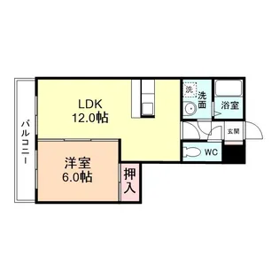 サンライトイン砺波【3階】の間取り