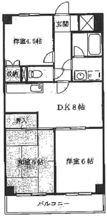 池田ビル【5階】の間取り