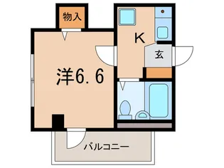 ヴィーナスブリッヂ壱番館【2階】の間取り