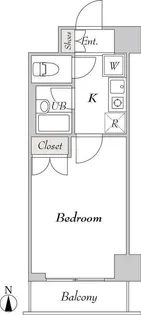 BLUROCK秋葉原【9階】の間取り