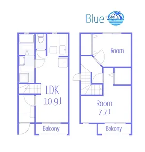 jaipur【1階】の間取り