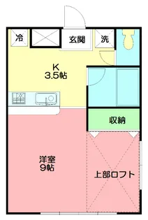 アヴォリエ湘南【2階】の間取り