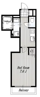 柏808タワー【5階】の間取り