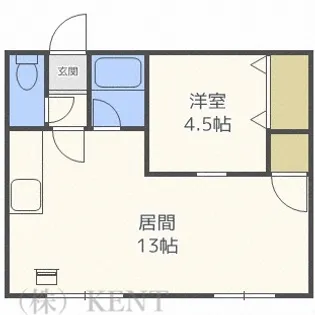 エスポワール16【4階】の間取り