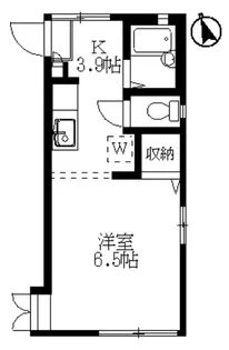 ディアス桜丘【2階】の間取り