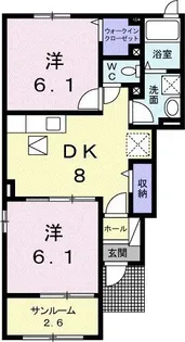セレーノ I【1階】の間取り