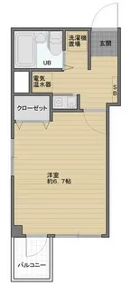 中村ハイツ【3階】の間取り