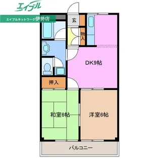 パールガーデン【1階】の間取り