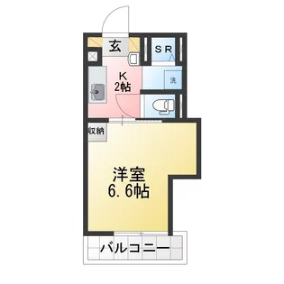 マンション ストリーム【3階】の間取り