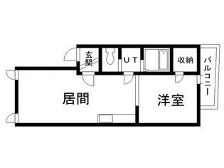 ヴィラウェルネス【2階】の間取り