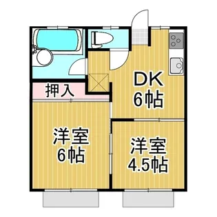 サン・ファミーユ【1階】の間取り