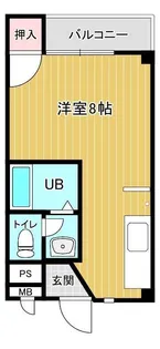セントラルハイツ【3階】の間取り