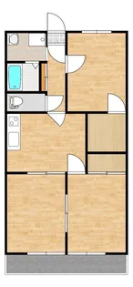 アーバンヒルズ【2階】の間取り