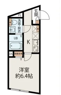 MEGURO EDGE【1階】の間取り