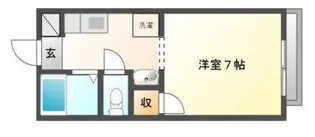 フレグランスM1【1階】の間取り