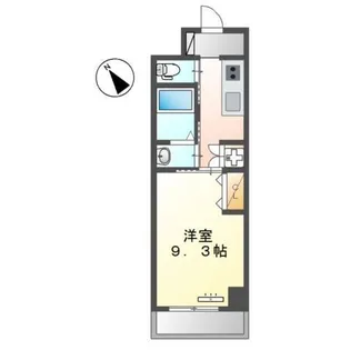KCK 馬車道【9階】の間取り