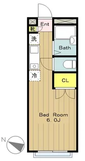 グリーンヒルズK【2階】の間取り