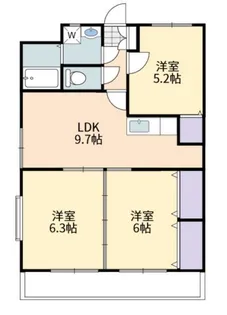 メゾンスプリング【1階】の間取り