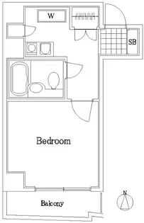 ドルチェ新宿【3階】の間取り