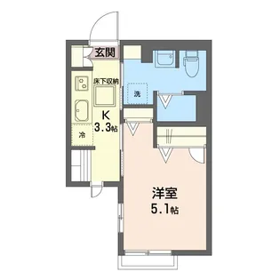 ハーモニー【1階】の間取り