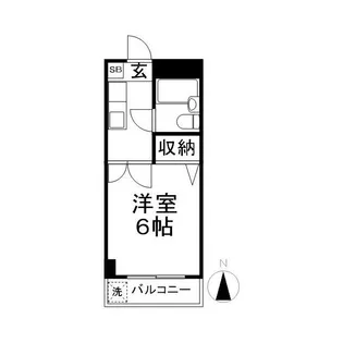 メゾンドハートレー【3階】の間取り